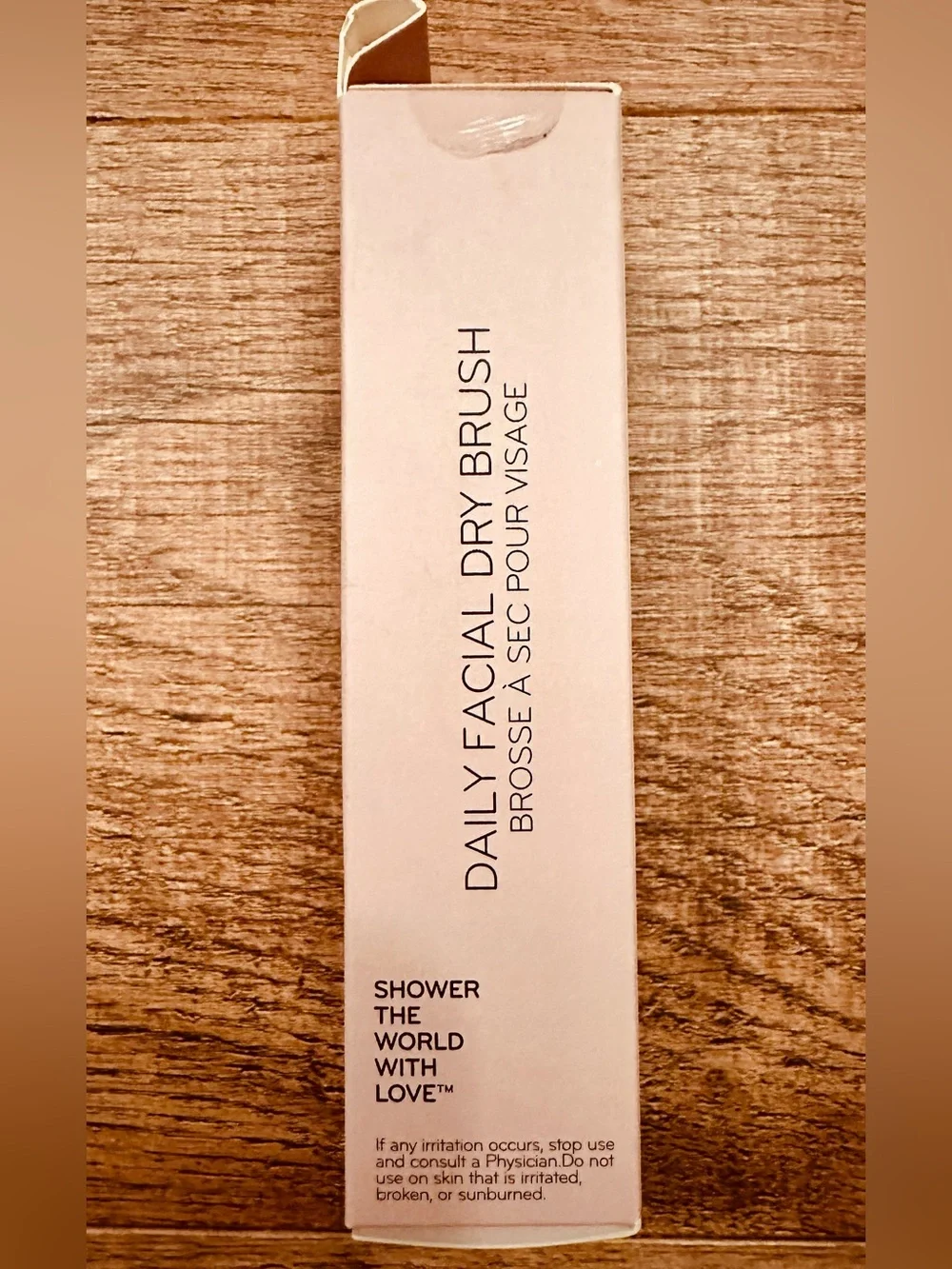 NWT! Vasanti BrightenUp! Exfoliator & Daily Concepts Daily Facial Dry Brush Set